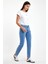 Kadın Petra Dirty Med Blue Boyfriend Jean Pantolon 1