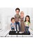 Kişiye Özel Ahşap Biblo - Tesettür Aile Karikatür Biblo - 4 Kişilik Aile Biblo 1