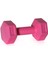 Tekno Trust Plastik 1 kg x 2 Adet Plastik Dambıl Pembe 3