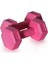 Tekno Trust Plastik 1 kg x 2 Adet Plastik Dambıl Pembe 4