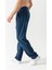 Keten Pantolon Lacivert 5