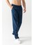 Keten Pantolon Lacivert 3