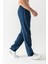 Keten Pantolon Lacivert 4
