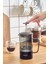 Tekno Trust 600 ml ve Üzeri Valentina Borosilikat Cam French Press Grey 1000 ml Cam Gri 3
