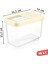 Tekno Trust Tek Ebat 2'li Set 10 Lt Kolay Kayar Kapaklı Etiketli Multibox Patates & Soğan Saklama Kabı Plastik 3