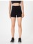 Spor Kısa Biker Tayt Yüksek Bel Slim Fit 3