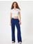 Crop Tişört Polo Yaka Düğmeli Kısa Kollu Kolej Işlemeli Slim Fit 2
