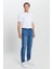 ALTINYILDIZ CLASSICS Erkek Mavi Comfort Fit Rahat Kesim %100 Pamuk Denim Jean Kot Pantolon 4