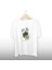Pastel Tonlarda Çiçek Detaylı Unisex Tişört 1