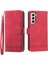 Samsung Galaxy S21 Kart Yuvaları Nakit Cep Manyetik Kapatma Için Flip Case (Yurt Dışından) 4