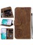 IPhone 16 Için Kılıf Pro Max Flip Folio Kabartmalı Sevimli Kaplan Tutucu Kapak (Yurt Dışından) 2