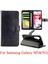 Samsung Galaxy M34 5g Darbeye Kickstand Kart Tutucu Pu Için Flip Case (Yurt Dışından) 5