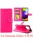 Samsung Galaxy Flip 5g Darbeye Pu Deri Kickstand Kart Için Flip Case (Yurt Dışından) 2