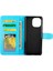 Samsung Galaxy Flip 5g Darbeye Pu Deri Kickstand Kart Için Flip Case (Yurt Dışından) 4