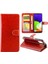 Samsung Galaxy A22 4g Darbeye Pu Deri Kickstand Kart Için Flip Case (Yurt Dışından) 4