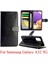 Samsung Galaxy A32 5g Kickstand Kart Tutucu Darbeye Pu Için Flip Case (Yurt Dışından) 5