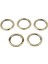 5 Çinko Yuvarlak Karabinalar Yaylı 32MM (Yurt Dışından) 2
