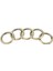 5 Çinko Yuvarlak Karabinalar Yaylı 32MM (Yurt Dışından) 5