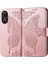 Zte A34 Flip Kapak Için Flip Case Darbeye Deri Kılıf Basit Iş (Yurt Dışından) 4
