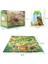 Aktivite Ile Dinozor Oyuncak Figürü Play Mat & Amp; Amp;ağaçlar (Yurt Dışından) 4