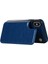 Kart Tutucu Kickstand Çift Manyetik ile IPhone Xs Max Için Cüzdan Kılıf (Yurt Dışından) 4