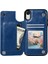 Kart Tutucu ile IPhone Xr Pu Deri Kickstand Kart Yuvaları Için Cüzdan Kılıf (Yurt Dışından) 5