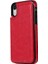 Kart Tutucu ile IPhone Xr Pu Deri Kickstand Kart Yuvaları Için Cüzdan Kılıf (Yurt Dışından) 4