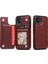 Kart Tutucu Çift ile IPhone 11 Pu Deri Kickstand Için Cüzdan Kılıf (Yurt Dışından) 1