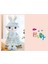 50 cm Bunny Peluş Oyuncak Süper Yumuşak Uyku Yastık Noel Hediyesi | Peluş Yastıklar (Mavi) (Yurt Dışından) 5