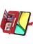 Realme C67 4g Flip Fermuar Tarzı Çoklu Kart Yuvası Cüzdan Için Flip Case (Yurt Dışından) 5