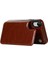 Kart Tutucu ile IPhone Xr Pu Deri Kickstand Kart Yuvaları Için Cüzdan Kılıf (Yurt Dışından) 4