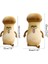 30 cm Sevimli Mantar Peluş, Sevimli Simülasyon Peluş Oyuncak Yastık Bebek Küçük Yuvarlak Kafa Ile, 3D Karikatür Yastık Bebek Uyku Kucaklama | Peluş Yastıklar (Yurt Dışından) 2