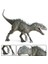 Plastik Jurassic Indominus Rex Aksiyon Figürleri, Açık Ağız Dinozor Modeli (Yurt Dışından) 1
