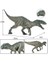Plastik Jurassic Indominus Rex Aksiyon Figürleri, Açık Ağız Dinozor Modeli (Yurt Dışından) 2