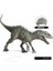 Plastik Jurassic Indominus Rex Aksiyon Figürleri, Açık Ağız Dinozor Modeli (Yurt Dışından) 3