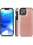 Kart Tutucu ile IPhone 14 Için Cüzdan Durumda Pu Deri Kart Yuvaları Kickstand (Yurt Dışından) 1