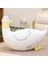 Beyaz Ördek 1 Adet Yaratıcı Simülasyon Diş Peluş Yastıklar Sevimli Ördek / Diş / Saat Doll Yumuşak Kanepe Yastık Ilginç Hediye Kız Ev Dekorasyon | Peluş Yastıklar (Yurt Dışından) 5