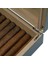 Küçük Mat Siyah Humidor Puro Kutusu Küllük Makas Seti RD26 5