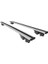 Renault Kangoo 2007-2020 Arası ile Uyumlu Hook Model Anahtar Kilitli Ara Atkı Tavan Barı Gri 1