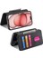 IPhone 15 Için Flip Case Cüzdan Retro Kart Standı Mıknatıs Koruyucu Malzeme (Yurt Dışından) 5