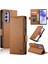 Samsung Galaxy Galaxy Cüzdan Günlük Kullanım Için Flip Case Kart Yuvaları Iş Çevirme (Yurt Dışından) 3