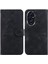 Onur Için Flip Case 200 5g Kabartmalı Zambak Cüzdan Kickstand Kart Tutucu (Yurt Dışından) 1