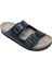 K10260DK Kifidis Soft Step Kadın Çift Bantlı Deri Mantar Terlik 36-41 2