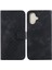 IPhone 16 Için Telefon Kılıfı Artı Kabartmalı Desen Pu Deri Flip Folio Kapak (Yurt Dışından) 1