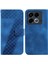 Infinix Not 40 4g Için Telefon Kılıfı Pu Deri Flip Folio Kapak Kabartmalı (Yurt Dışından) 1
