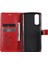 Kart Yuvası Standı ile Realme 7 Için Flip Case Pu Deri Flip Kickstand (Yurt Dışından) 3