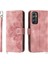 Samsung Galaxy A35 Kabartmalı Bileklik Çoklu Kredi Kartı Için Flip Case (Yurt Dışından) 3