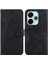 Xiaomi Poco M6 4g Kabartmalı Zambak Manyetik Kickstand Kart Için Flip Case (Yurt Dışından) 1