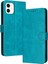 Pu ile Kart Yuvası ile IPhone 11 Pro Saf Renk Kickstand Için Flip Case (Yurt Dışından) 1