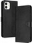 Pu ile Kart Yuvası ile IPhone 11 Pro Saf Renk Kickstand Için Flip Case (Yurt Dışından) 1